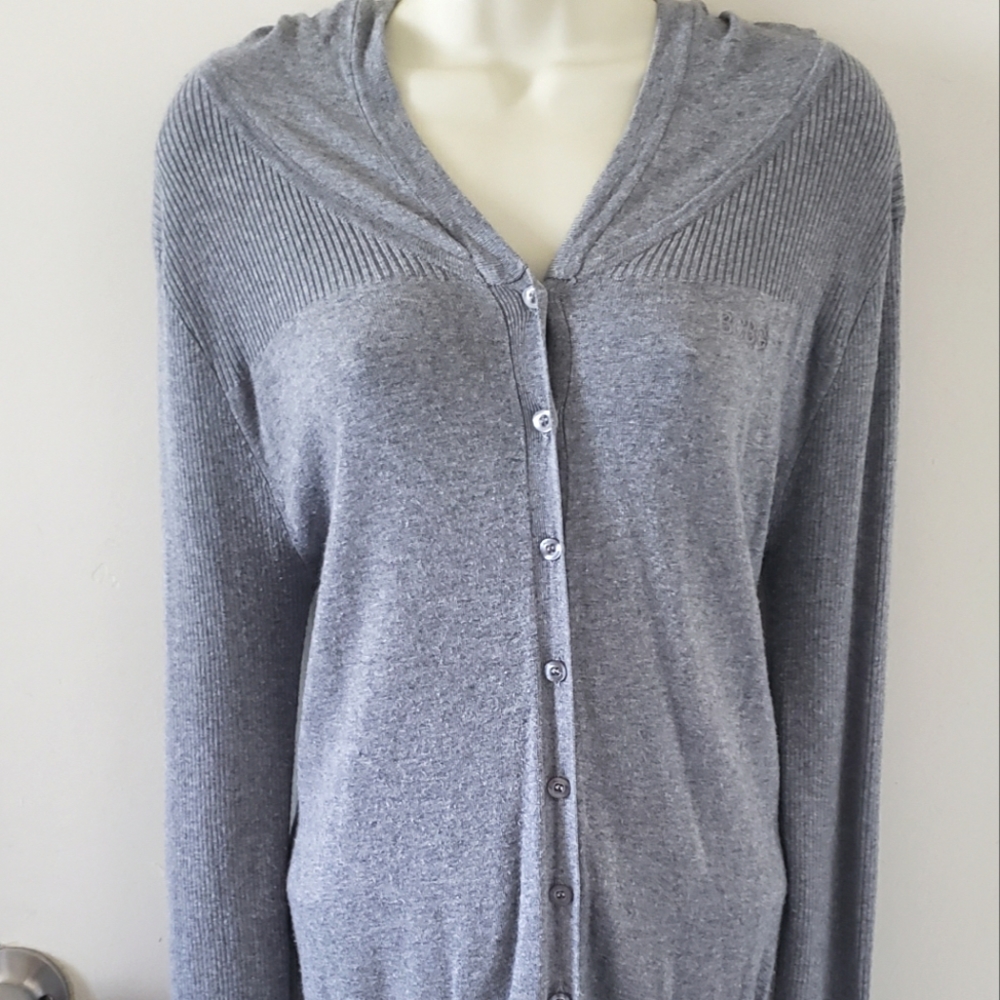 BCBGMaxAzria Hooded Cardigan